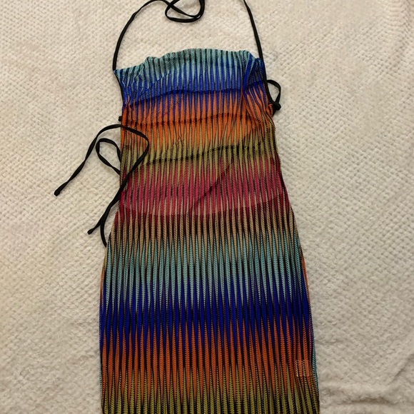 Mesh back less dress - Picture 2 of 3